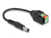 EAN 4043619662531 - DeLOCK 66253 cable de transmisión Negro, Verde 0,15 m 5.5 x 2.1 mm Regleta de bornes de 2 pines imagen 2