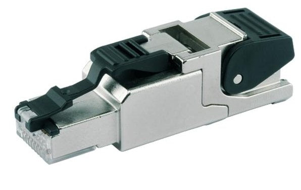 EAN 4018359380670 - Telegärtner MFP8 T568 A Cat.6A RJ-45 Negro, Plata imagen 1