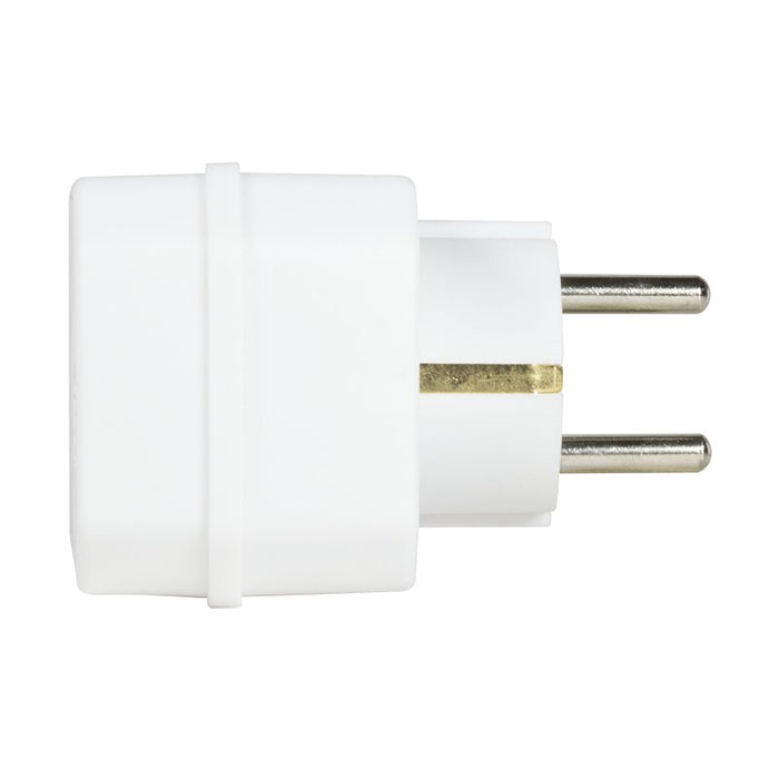 EAN 4052792041514 - LogiLink LPS221 adaptador de enchufe eléctrico Tipo F Tipo C (Euroconcexión) + Tipo F Blanco imagen 2