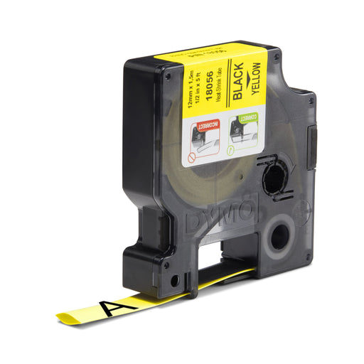 EAN 0071701180568 - DYMO 18056 cinta para impresora de etiquetas Negro sobre amarillo imagen 2