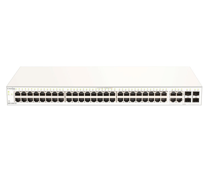 EAN 0790069442971 - D-Link DBS-2000-52 switch Gestionado L2 Gigabit Ethernet (10/100/1000) Gris imagen 1
