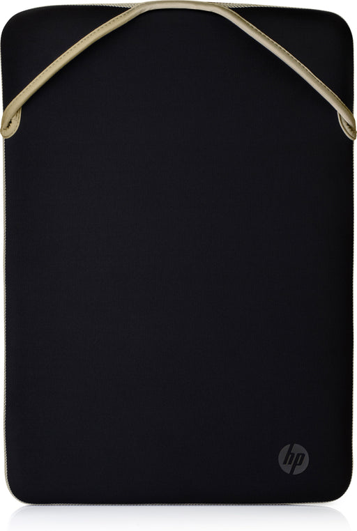 EAN 0195161359613 - HP Reversible Protective 15.6-inch Gold Laptop Sleeve 39,6 cm (15.6") Negro, Oro imagen 1