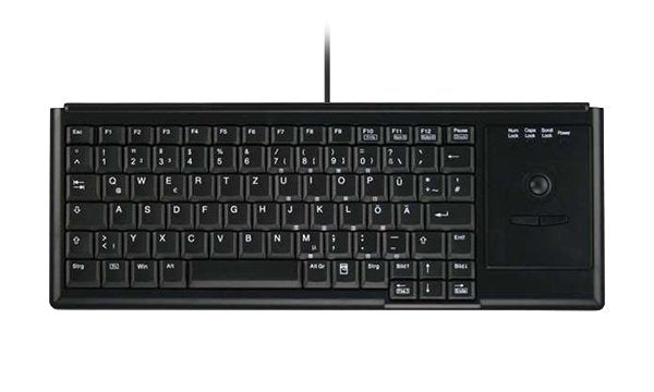EAN 7061114157557 - Contour Design Active Key AK-4400-TU teclado Industrial USB QWERTZ Alemán Negro imagen 1