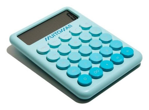 EAN 8021735215202 - Muitomas CALCULATORLB calculadora Escritorio Calculadora básica Azul claro imagen 2