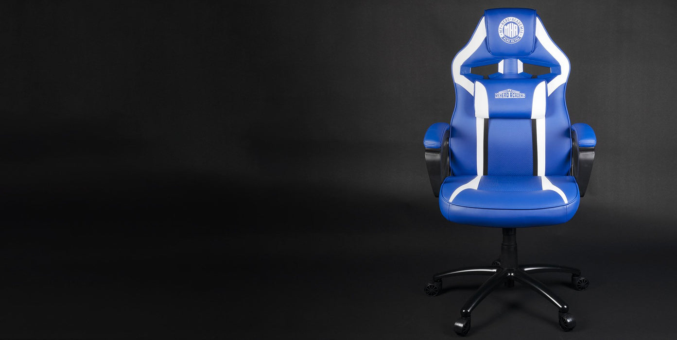 EAN 3328170287418 - Konix My Hero Academia KX MHA GAMING CHAIR Silla para videojuegos universal Asiento acolchado Azul, Blanc imagen 9
