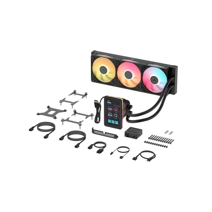 EAN 840440424758 - Corsair iCUE LINK TITAN II 360 RX LCD Procesador Sistema de refrigeración líquida todo en uno 36 cm Negro  imagen 3