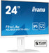 EAN 4948570125074 - iiyama ProLite XUB2497HSU-W2 pantalla para PC 60,5 cm (23.8") 1920 x 1080 Pixeles Full HD LED Blanco imagen 1