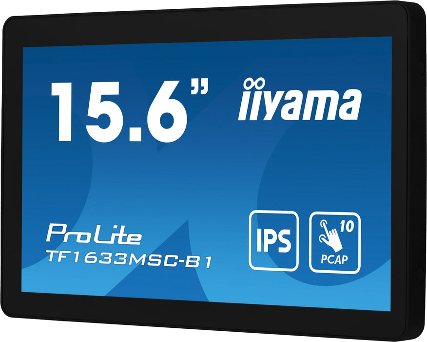EAN 4948570122530 - iiyama ProLite TF1633MSC-B1 pantalla para PC 39,6 cm (15.6") 1920 x 1080 Pixeles Full HD Pantalla táctil  imagen 7