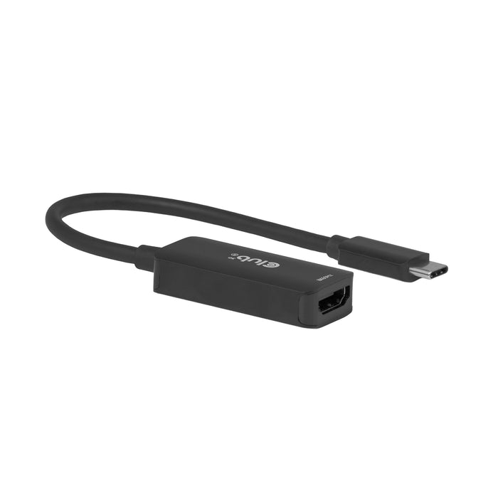 EAN 8719214473815 - CLUB3D CAC-2505 adaptador de cable de vídeo 0,12 m USB Tipo C HDMI + USB Negro imagen 7