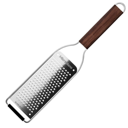 EAN 98399433004 - Microplane 43300 cortador de verduras en espiral o rallador manual Rallador de mano Plata, Madera imagen 1