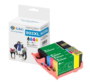 EAN 6942383156452 - G&G NH-R00903XLBKCMY-B1-Reman-Eu cartucho de tinta 4 pieza(s) Compatible Negro, Cian, Magenta, Amarillo imagen 2