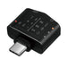 EAN 4052792059816 - LogiLink UA0362 convertidor de audio Negro imagen 2