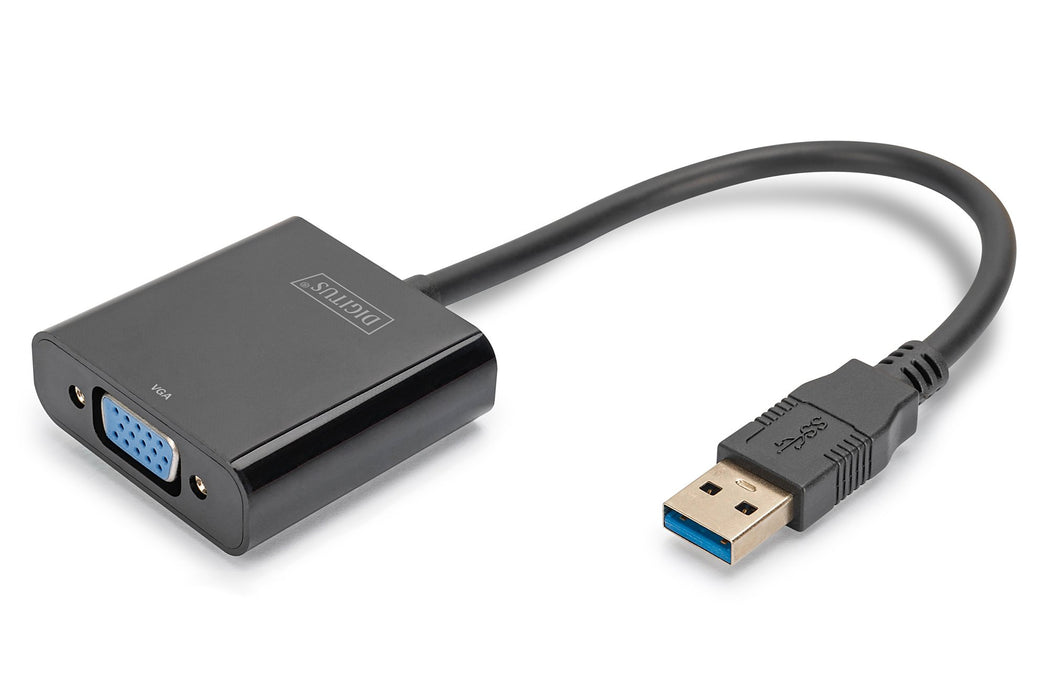 EAN 4016032390725 - Digitus DA-70840 Adaptador gráfico USB 1920 x 1080 Pixeles Negro imagen 1