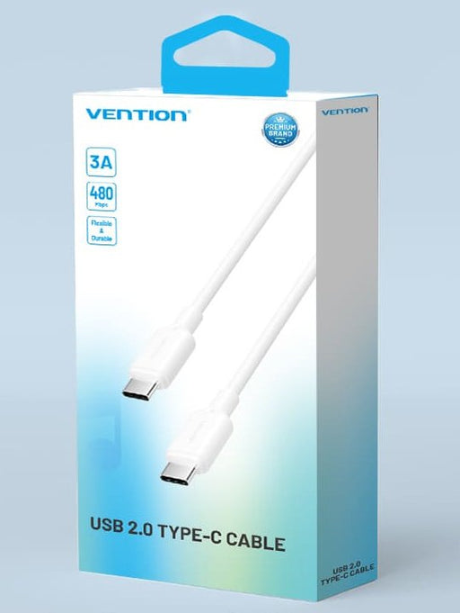 EAN 6922794783348 - Vention TRCWF cable USB USB 2.0 1 m USB C Blanco imagen 2