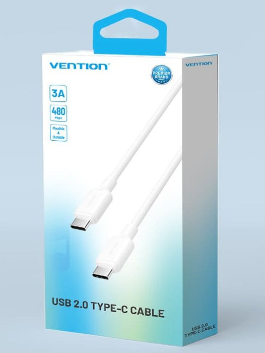 EAN 6922794783348 - Vention TRCWF cable USB USB 2.0 1 m USB C Blanco imagen 2