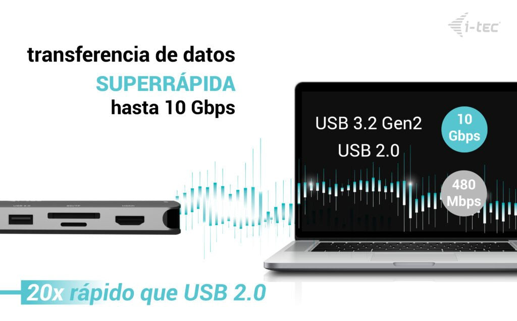 EAN 8595611707407 - i-tec Metal C31NANOTRIPLEDOCKPD Alámbrico USB 3.2 Gen 1 (3.1 Gen 1) Type-C Gris imagen 12
