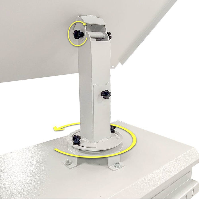 EAN 5420016872326 - Lanview RCCTV007 armario rack 12U Blanco imagen 4