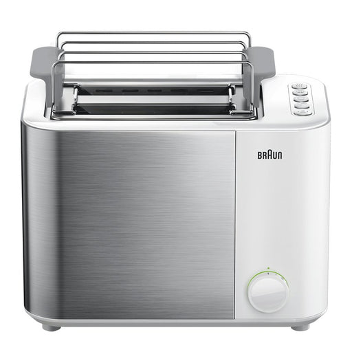 EAN 8021098760128 - Braun GRILLE-PAIN HT5015WH 13 2 rebanada(s) 1000 W Gris, Blanco imagen 1
