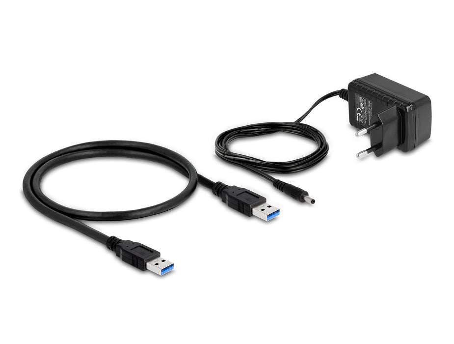 EAN 4043619641826 - DeLOCK 64182 hub de interfaz USB 3.2 Gen 2 (3.1 Gen 2) Type-A 10 Mbit/s Gris imagen 3