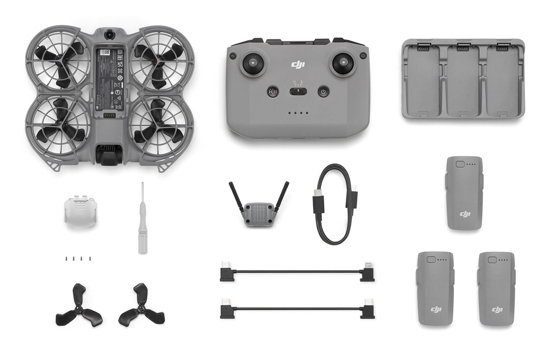 EAN 6937224131774 - DJI Neo 2 Fly More Combo 4 rotores Cuadricóptero 12 MP 2688 x 1512 Pixeles 1606 mAh Negro, Gris imagen 7