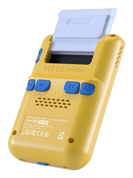 EAN 5060990240225 - Just for Games Super Pocket CAPCOM Edition videoconsola portátil 7,11 cm (2.8") Azul, Amarillo imagen 8