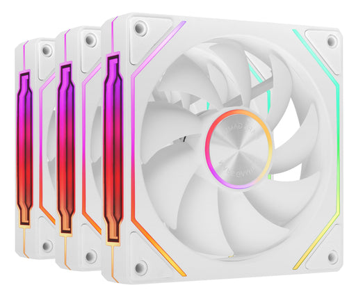 EAN 8435693111337 - Mars Gaming MF-LINKFINITYKIT2W Carcasa del ordenador Ventilador 12 cm Blanco 3 pieza(s) imagen 2