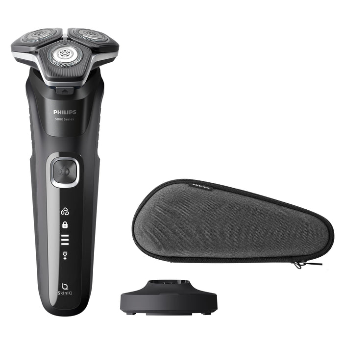EAN 8720689008082 - Philips SHAVER Series 5000 S5898/35 afeitadora Máquina de afeitar de rotación Recortadora Negro imagen 4