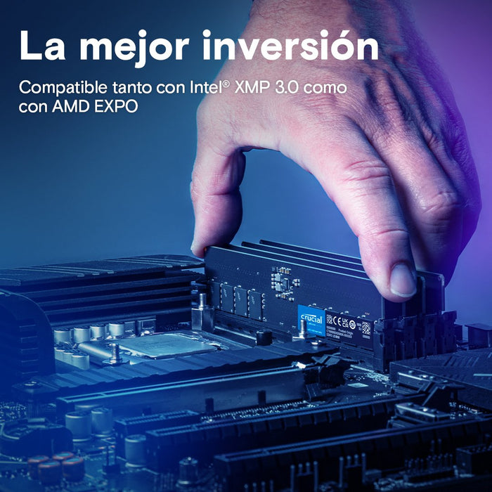 EAN 0649528944184 - Crucial CT2K64G56C46U5 módulo de memoria 128 GB 2 x 64 GB DDR5 288-pin DIMM imagen 5