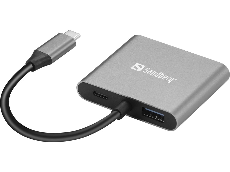 EAN 5705730136443 - Sandberg 136-44 Adaptador gráfico USB Gris imagen 2