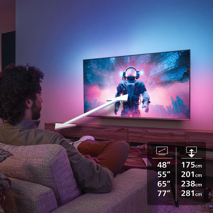 EAN 8718863046890 - Philips 77OLED76012 195,6 cm (77") 4K Ultra HD Smart TV Wifi Negro imagen 11