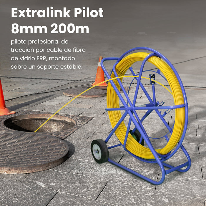 EAN 5903148913889 - Extralink EX.13889 dispensador de cable Azul, Amarillo imagen 3
