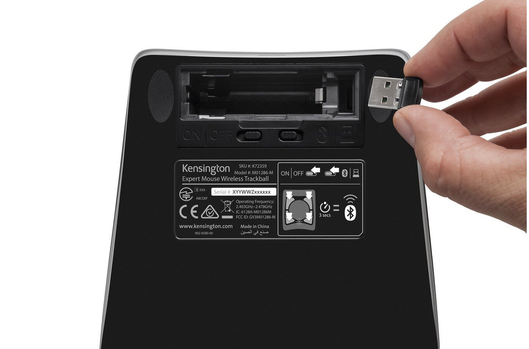 EAN 0085896723592 - Kensington K72359WW ratón Oficina Ambidextro RF Wireless + Bluetooth 400 DPI imagen 8