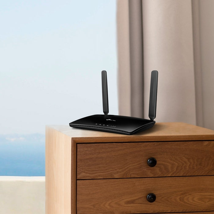 EAN 1210002609296 - TP-Link TL-MR6400 router inalámbrico Ethernet rápido Banda única (2,4 GHz) 4G Negro imagen 5