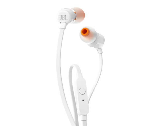 Auriculares Intrauditivos Jbl T110 Con Micrófono Jack 3.5 Blanco