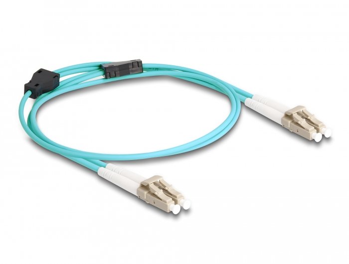 EAN 4043619879076 - DeLOCK 87907 Cable de fibra óptica e InfiniBand Color aguamarina imagen 1