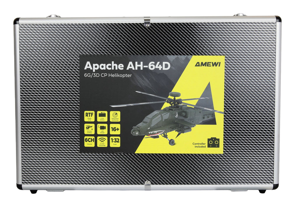 EAN 4262500344886 - Amewi Apache AH-64D modelo controlado por radio Helicóptero Motor eléctrico imagen 10