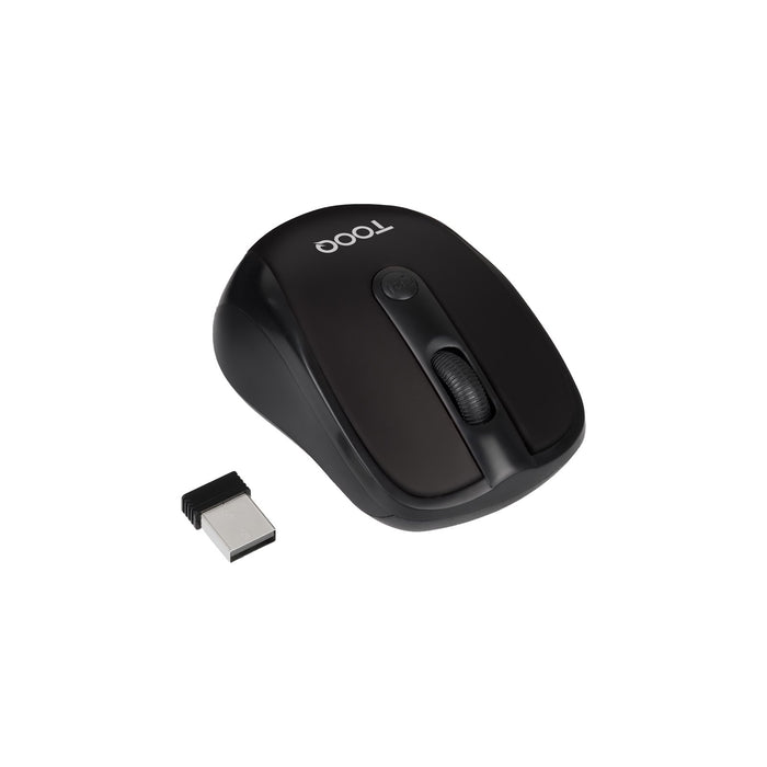EAN 8433281017528 - TooQ TQMW-1103-B ratón Universal Ambidextro RF inalámbrico Óptico imagen 2