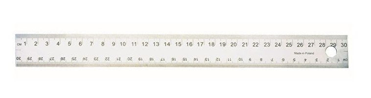 EAN 4003801727691 - Wedo 52 5130 cirterio Regla de escritorio 300 mm Acero Plata 1 pieza(s) imagen 3