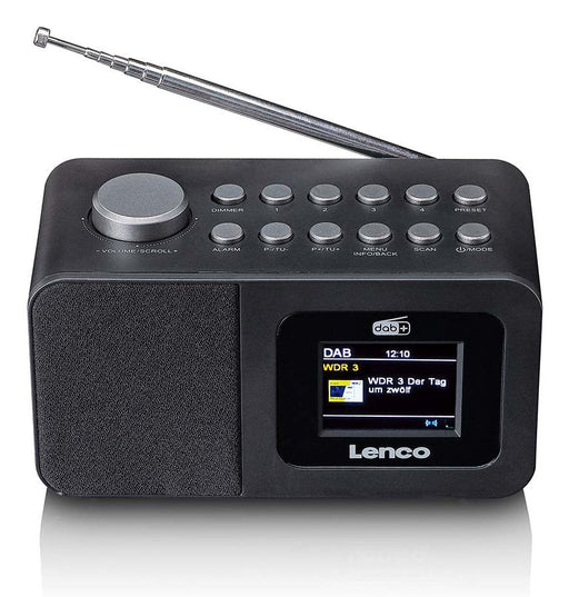 EAN 8711902086420 - Lenco CR-625BK Portátil Analógico y digital Negro imagen 2