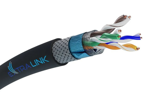EAN 5903148916262 - Extralink EX.16262 cable de red Negro SF/UTP (S-FTP) imagen 1