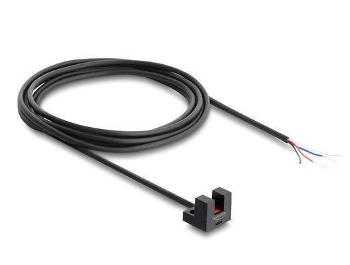 EAN 4043619918676 - DeLOCK 91867 sensor fotoeléctrico Negro Policarbonato (PC), Acrilonitrilo butadieno estireno (ABS) imagen 2