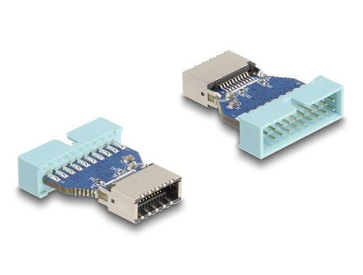 EAN 4043619671311 - DeLOCK 67131 cambiador de género para cable 19 pin USB USB Type-E Azul imagen 1