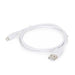 EAN 8716309095518 - Gembird CC-USB2-AMLM-2M-W cable de conector Lightning Blanco imagen 4