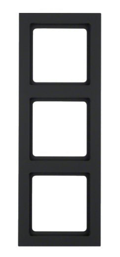 EAN 4011334385707 - Hager 10136096 placa de pared y cubierta de interruptor Antracita imagen 1