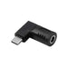EAN 5906708750269 - Akyga AK-ND-D09 cambiador de género para cable USB type C 5.5 x 3.0 mm + pin Negro imagen 1