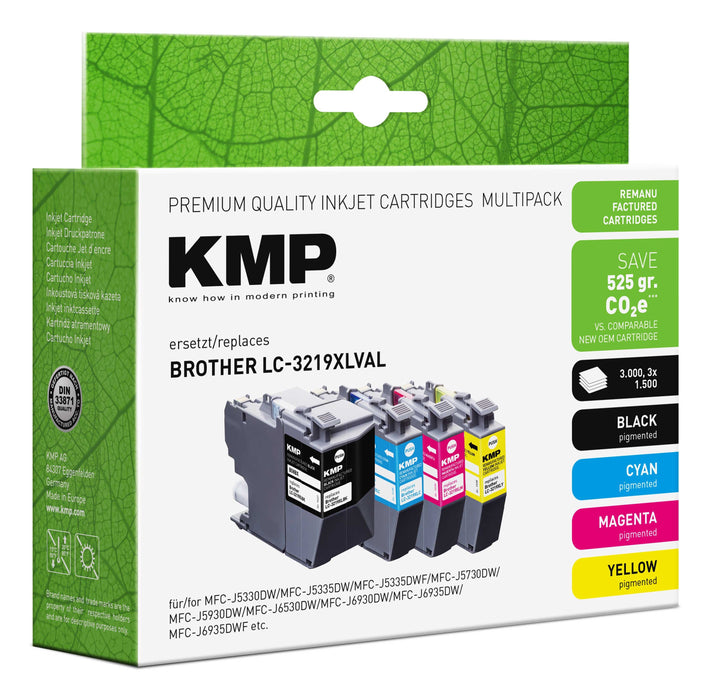 EAN 4011324370324 - KMP 1537,4005 cartucho de tinta 4 pieza(s) Compatible Negro, Cian, Magenta, Amarillo imagen 2