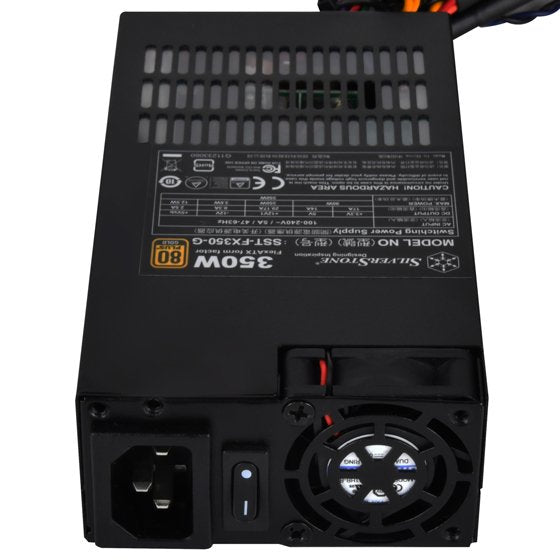 EAN 4710007225912 - Silverstone FX350-G unidad de fuente de alimentación 350 W 20+4 pin ATX Flex ATX Negro imagen 3