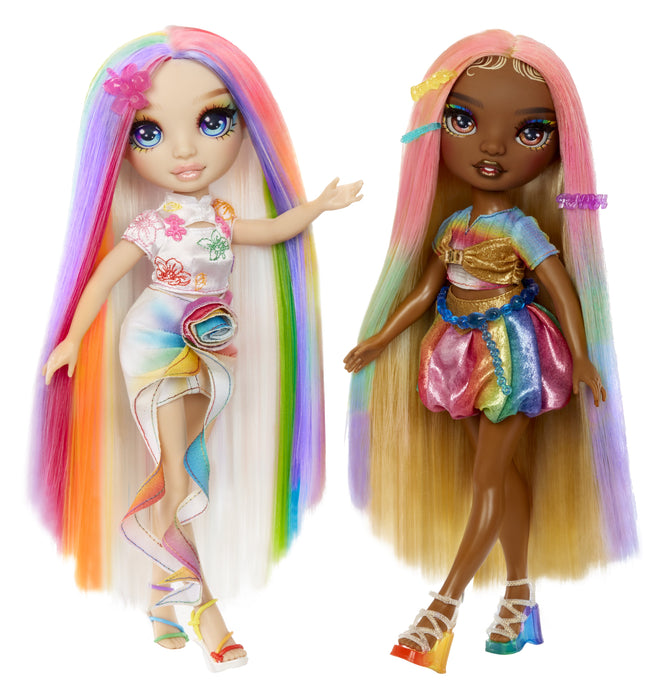 EAN 0035051526780 - Rainbow High Hair Chalk & Style Doll- Amaya (Rainbow) imagen 11