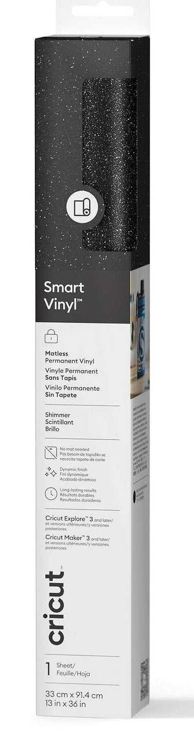 EAN 0093573752612 - Cricut 2011549 vinilo adhesivo Permanente Negro imagen 1