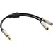 EAN 4043718276691 - InLine S-99250 cable de audio 0,15 m 3,5mm 2 x 3.5mm Negro, Plata imagen 2